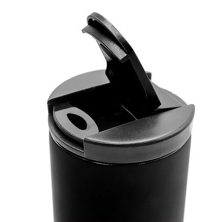 Термокружка с двойной металлической стенкой Rolly, софт-тач, красный