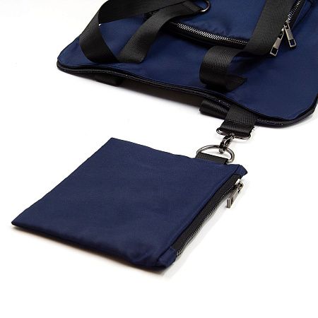 Шоппер Superbag Pocket, с внутренним креплением (карабин) и чехлом для мелочей
