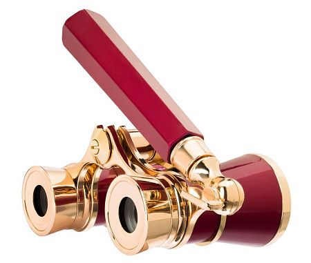 Театральный бинокль-лорнет Broadway 325E, красный