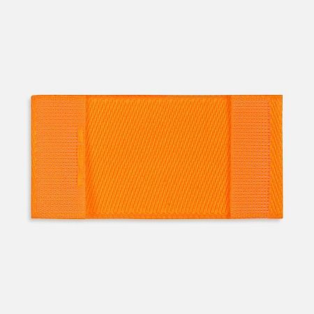 Лейбл тканевый Epsilon, XXS, оранжевый неон