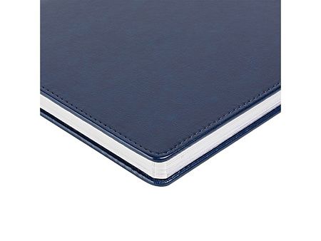 Ежедневник недатированный А4 «Sidney Nebraska» с серебряным срезом