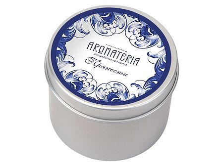 Набор: платок «Гжель» и свеча «Птица счастья»