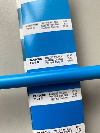 Ручка шариковая CONSUL, пластиковая, голубой