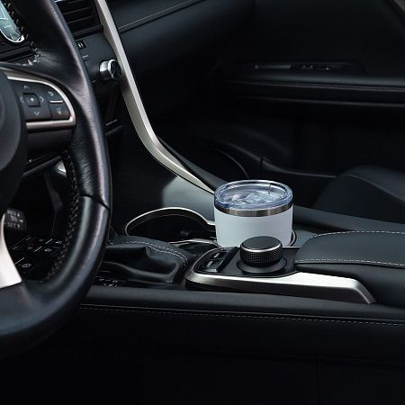 Термокружка вакуумная Вива (Viva), черная