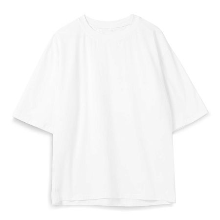 Футболка оверсайз унисекс Base Space, белая, размер XL/2XL