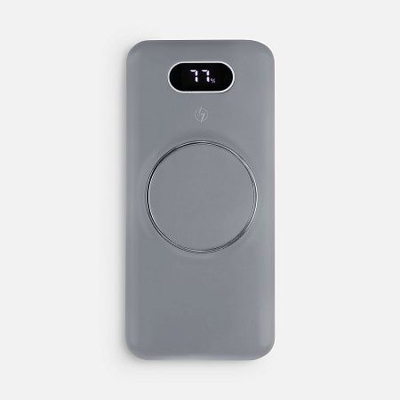 Аккумулятор Omni Qi 10000 мАч, ver.2, серый