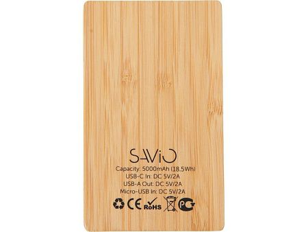 Внешний аккумулятор с подсветкой лого «Reedia S2», 5000 mAh