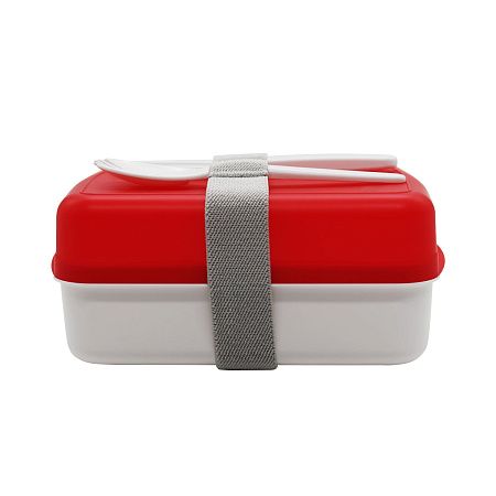 Ланч-бокс Lunch Blue line со столовыми приборами