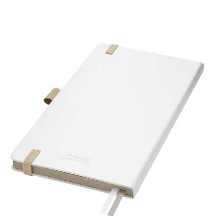 Ежедневник Арктик (Arctic) недатированный, белый/серый