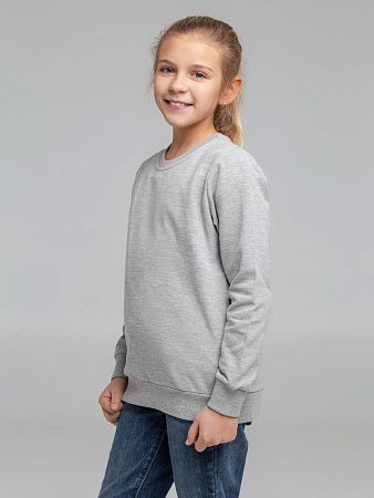 Свитшот детский Toima Kids 2.0, серый меланж, размер 6 лет (106-116 см)