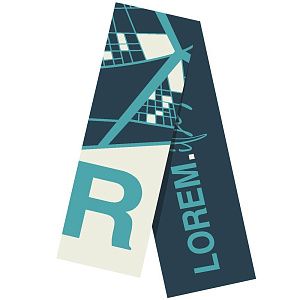 Шарф на заказ Tricksy Classic Fint, L