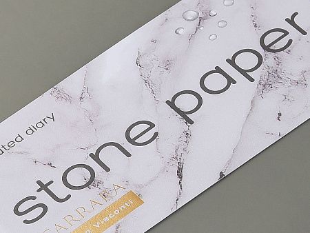 Ежедневник с каменной бумагой недатированный А5 «Carrara»