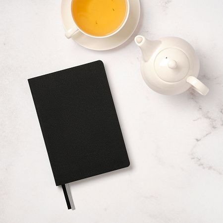 Ежедневник Твид (Tweed) недатированный, черный