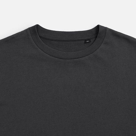 Футболка унисекс Durington, темно-серая (графит), размер M/L