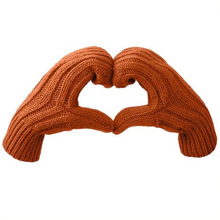 Варежки вязаные НАСВЯЗИ© шерсть/акрил