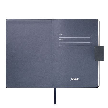 Ежедневник Риц (Ritz) недатированный, синий, твердая обложка