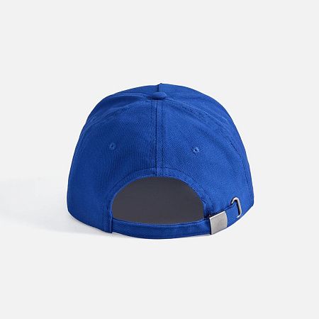 Бейсболка Long Beach, ярко-синяя с белым