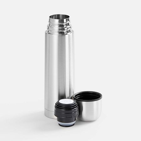 Термос Plain 500, ver.2, серебристый