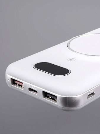 Внешний аккумулятор Omni Pro 10000 мАч, белый