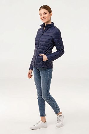 Куртка женская Wilson Women, темно-синяя, размер M