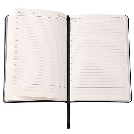 Ежедневник A5 недатированный Stefano в мягком переплёте, черный