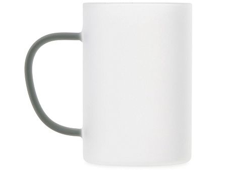 Стеклянная матовая кружка для сублимации «Акцент»