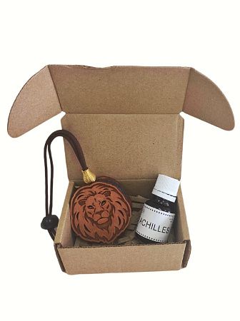 ДЕРЕВЯННАЯ ПОДВЕСКА С АРОМАМАСЛОМ