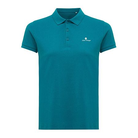 Женская рубашка поло Iqoniq Yosemite из переработанного хлопка-пике, унисекс, 220 г/м²