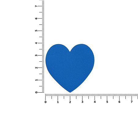 Наклейка тканевая Lunga Cor, M, синяя