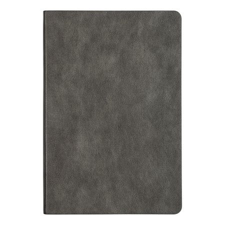 Ежедневник Flexy Ausone A5, серый, недатированный, в гибкой обложке