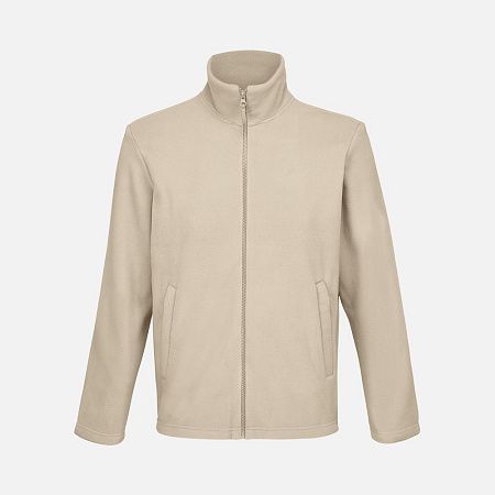 Куртка флисовая унисекс Nitro, серо-бежевая, размер XXL