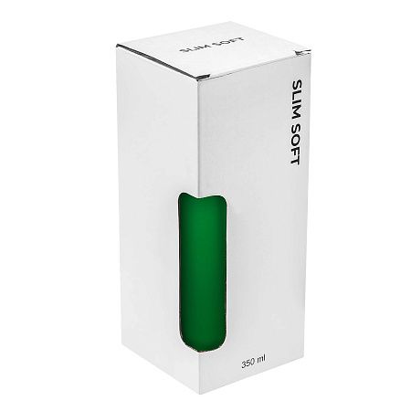 Термокружка SLIM SOFT COLOR 350мл. Зеленая 6030.02