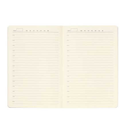 Ежедневник Латте софт-тач (Latte soft touch) недатированный, синий