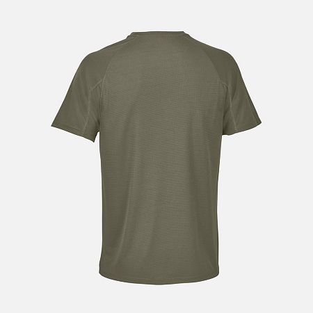 Футболка спортивная унисекс Vortex, темный хаки, размер XXL