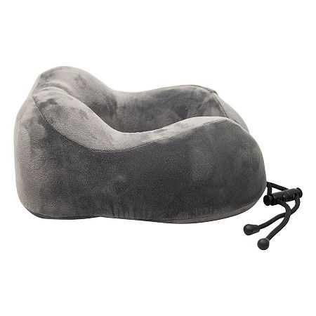 Подушка дорожная Сomfort Memory Form Easy Travel, тёмно-серый