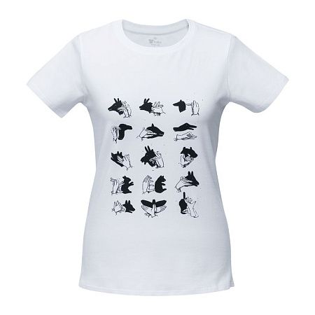 Футболка женская «Неочевидное», размер S