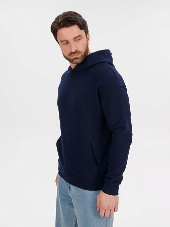 Худи оверсайз унисекс Outshine, темно-синее, размер XS/S