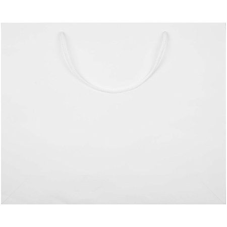 Пакет бумажный Plat L, белый