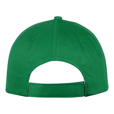 Кепка 5-панельная Lester Velcro 180, ярко-зеленая