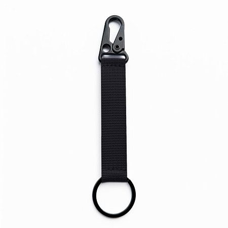 Брелок-ремувка с карабином 113, Чёрный,  (20)  (2,0*14 см/ONE SIZE)