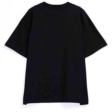 Футболка оверсайз Kangas, черная, размер XS/S