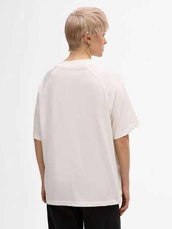 Футболка унисекс оверсайз T2, молочно-белая, размер XL/2XL