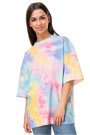 Подарочный набор "Свобода": футболка,  красители для раскрашивания, активатор для красителей, перчатки, ассорти безе