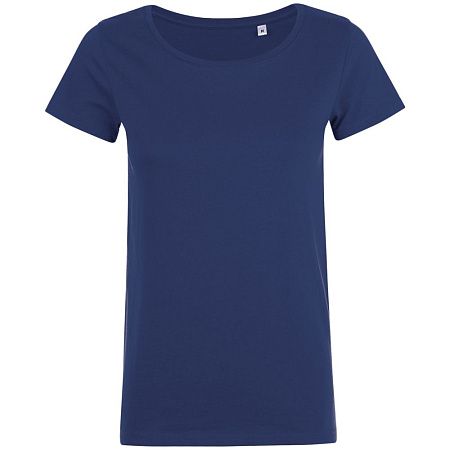 Футболка женская Mia, темно-синяя, размер S