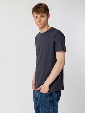 Футболка унисекс Regent 150, темно-серая (графит), размер L