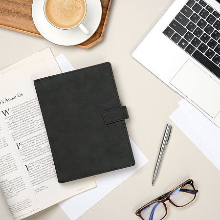 Ежедневник-портфолио Роял (Royal NEO) недатированный в подарочной коробке, черный