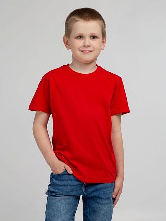 Футболка детская Regent Kids 150, красная, размер 4 года (96-104 см)