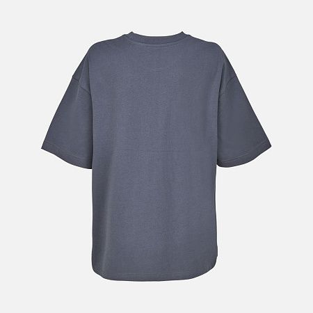 Футболка оверсайз женская Boxy Women, темно-серая (графит), размер XL