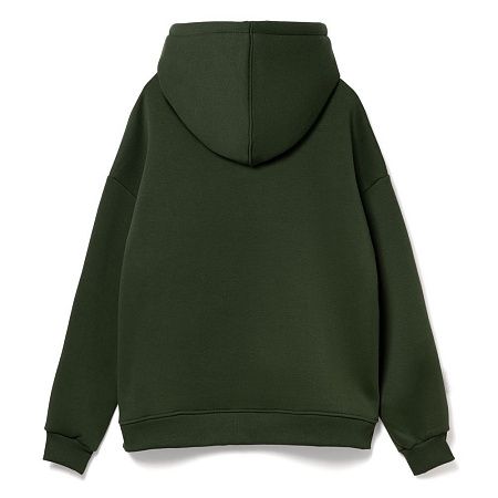 Худи Kulonga Oversize, темно-зеленый (хаки), размер XS/S