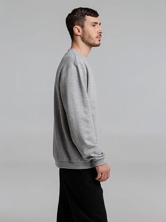 Толстовка Spider 260, серый меланж, размер S